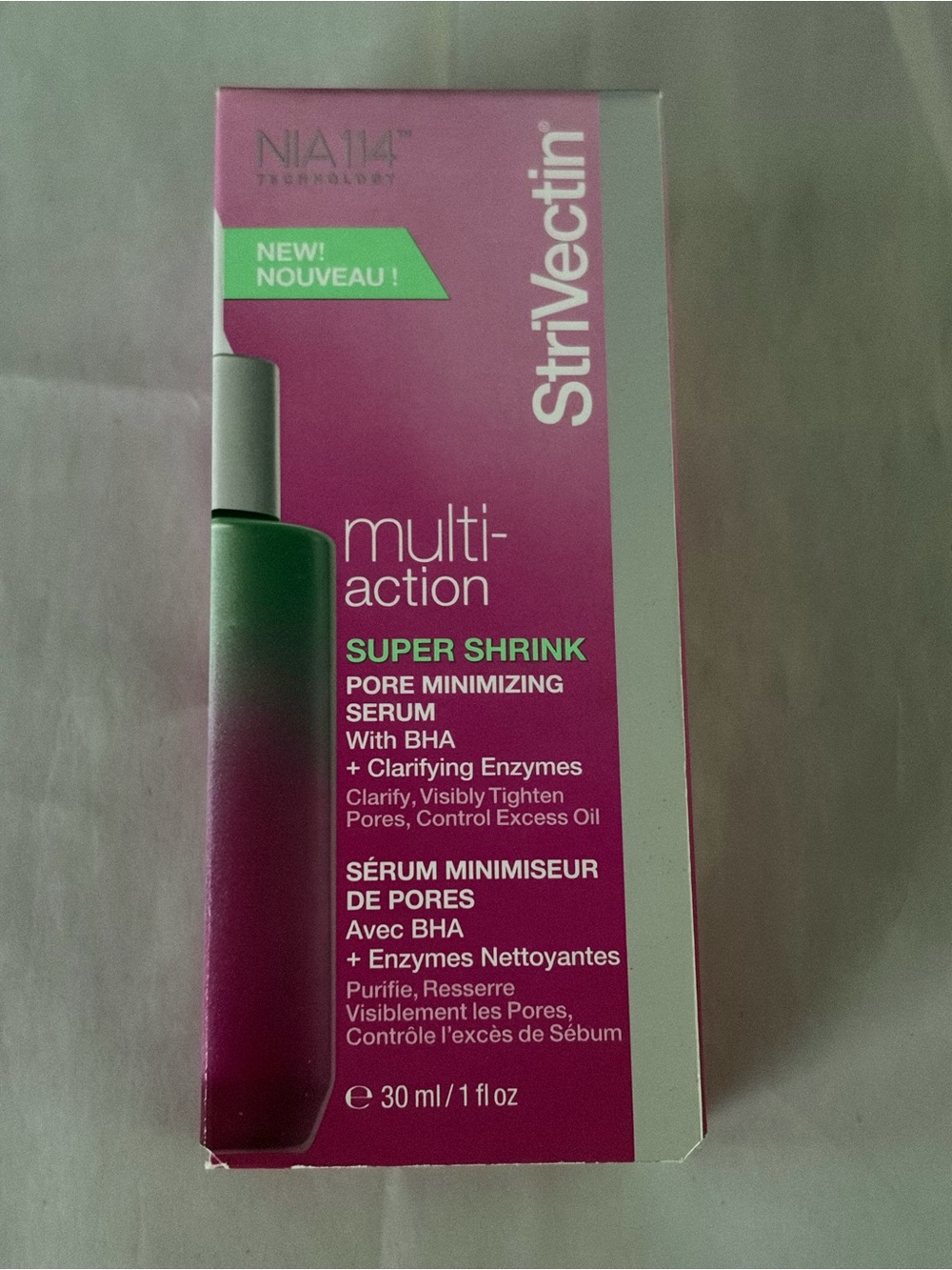 New StriVectin Multi-Action Super Shrink Pore Minimizing Serum - 30ml